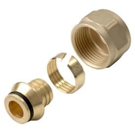 Wavin Tigris koblingssæt 3/4"x20mm, pex-rør