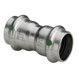 Viega Sanpress rustfri muffe t/brugsvand 15 mm