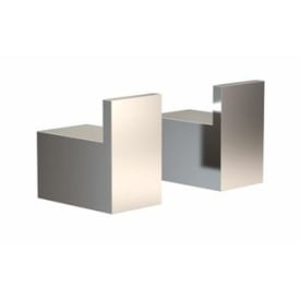 Frost Quadra håndklædekrog, 2 stk., krom