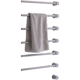 Vola handdukstork T39, el, 5 stänger, børstet krom