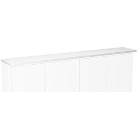 Gustavsberg Graphic topp-plate med belysning, 120x20 cm, hvit