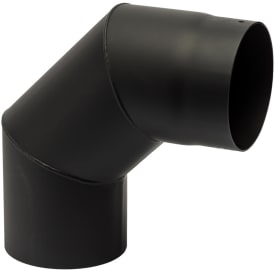 Metalbestos knærør 6"/150 mm, smig, 90°