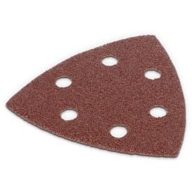 Sandpapir til trekantsliber 90x90x90 mm med 120 korn, 5 stk
