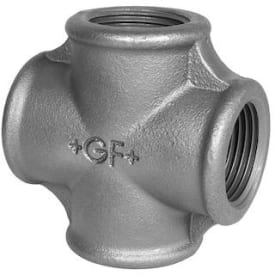 Galvaniseret kryds 1"