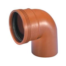 Wavin 160 mm PP kloakbøjning - 88°