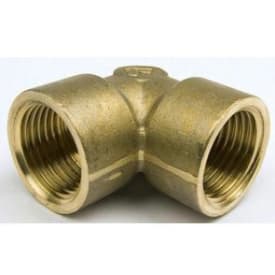 2" Vinkel 90° muffe/muffe messing