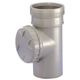 Wavin Wafix renserør, Ø75 mm, plast, grå