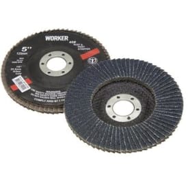 Lamelslibeskive, 125 mm K60