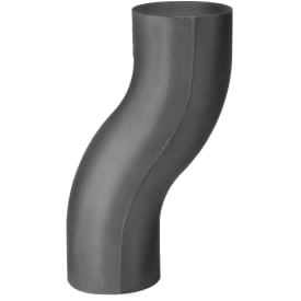 VMzinc nedførsel Ø 80 mm, anthrazinc