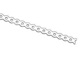Patentbånd 17x0,8 mm, varmforzinket, 25 meter