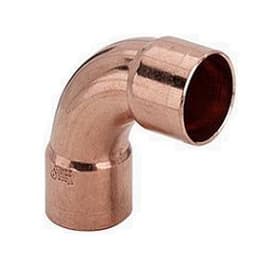 Loddebøjning muffe/muffe, 18 mm - 90°