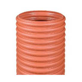 Korrugeret opføringsrør 425x6000 mm, PP, uden muffe