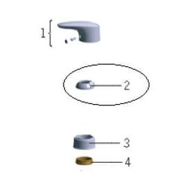 Oras Vega køkken dækkappe m/gevind