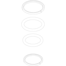Damixa O-ring/packningsset till G type pip
