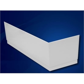 Royal Camilla frontpanel, 160x90 cm, venstrevendt, hvid