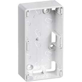 LK Opus 66 underlag 34 mm 2 modul, hvid