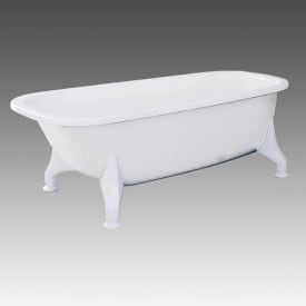 Ifö Caribia badekar, 160x70 cm, hvid