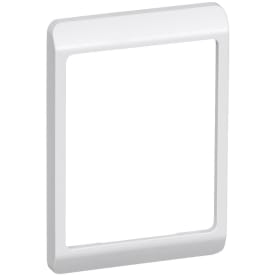 LK Opus 66 ramme, kombi, 1,5 modul, lodret, hvid