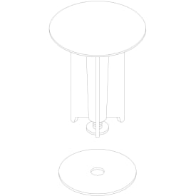 Damixa prop til bundventil 49240
