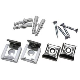 Spejlbeslag, rustfrit stål