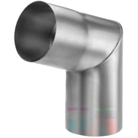 VMzinc knærør, udvendig samling, 70°, Ø76 mm, zink