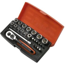 Bahco SL25 Mini Topnøglesæt 1/4" - 25 dele