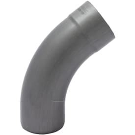 VMzinc  bøjning 60 grader / Ø 76 mm, quartz-zinc