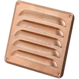 Duka jalousigaller, 210x210 mm, koppar