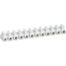 Klemrække, 6 mm², 12 polet