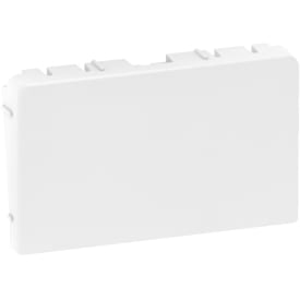 LK Fuga afdækning for blændæksel, ½ modul, Hvid