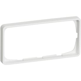 LK Fuga Baseline 50 ramme, 1x2 modul, vandret, hvid