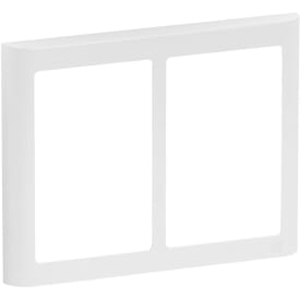 LK Fuga Soft 63 ramme, 2x1,2 modul, hvid