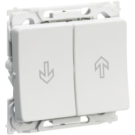 LK Opus 66 Afbryder jalousi, 1 modul, Lysegrå