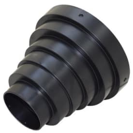 Duka övergång från takhuv, till Ø 160/150/130-125/110/100/75 mm