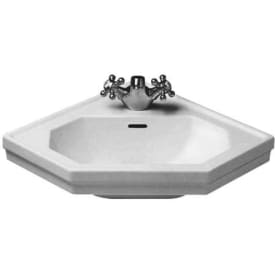 Duravit Serie 1930 hjørneservant, 59,5x45 cm, hvit