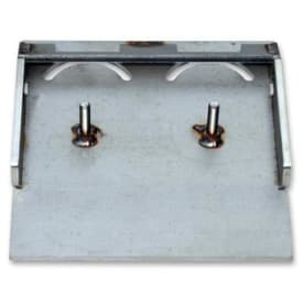 Atmos plade til hærd med huller for eltændere, til A25 brænder