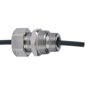 Devipakknippel for varmekabel, 3/4" – 1", forkrommet messing