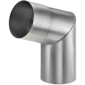 VMzinc knærør, indvendig samling, 70°, Ø76 mm, zink