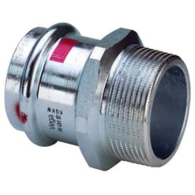 Viega Prestabo forzinket overgangsnippel t/varmeanlæg 22 mm x 1/2"