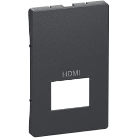 LK Fuga afdækning til hdmi udtag, koksgrå