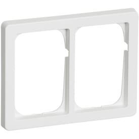 LK Fuga Baseline 63 ramme 2x1,5 modul, hvid