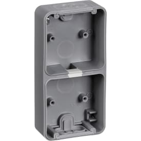 LK Opus 74 dobbelt underlag, mørkegrå