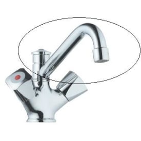 Børma tud til Standard armatur m/omskifter