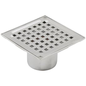 BLÜCHER 75 mm afløbsskål til beton, uden studs, lodret
