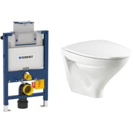 Ifö Sign væghængt toiletpakke, hvid