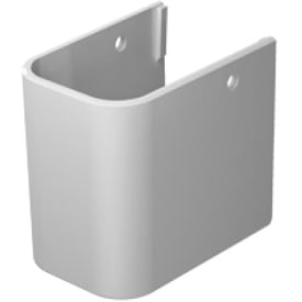 Duravit Happy D.2 halvsøyle og feste, hvit