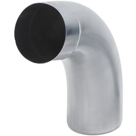 VMzinc bøjning, 72°, Ø76 mm, zink