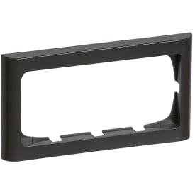 LK Fuga Softline 63 ramme, 2 modul, vandret, koksgrå