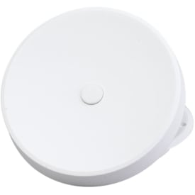 Duka tallerkenventil, Ø72 mm, hvit