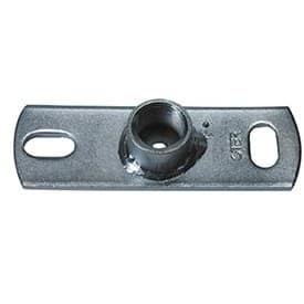 Grundplate 1/2", 40x120 mm